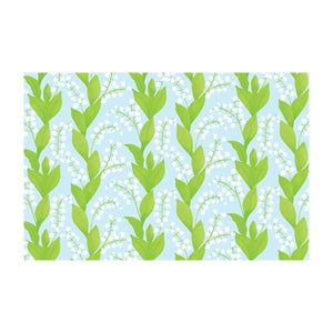 Lily of the Valley Paper Placemat Pad