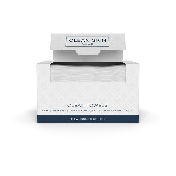 Clean Towels, Disposable Face Towels, 25 Count