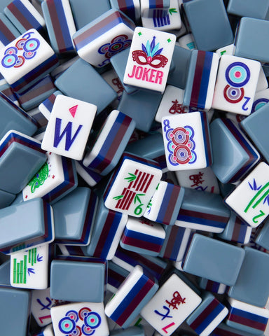 Preppy Soirée Mahjong Tiles