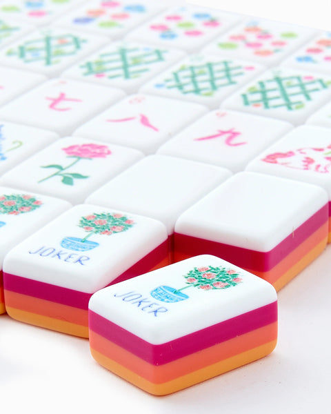 Sunset Mahjong Tiles