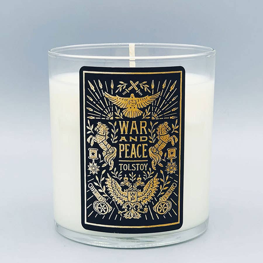 "War And Peace" Candle