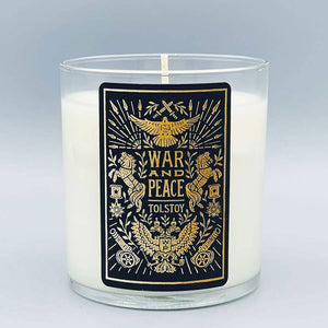 "War And Peace" Candle