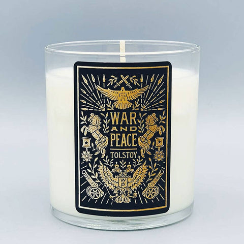 "War And Peace" Candle