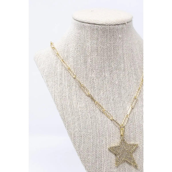 Asymmetrical Pave Star