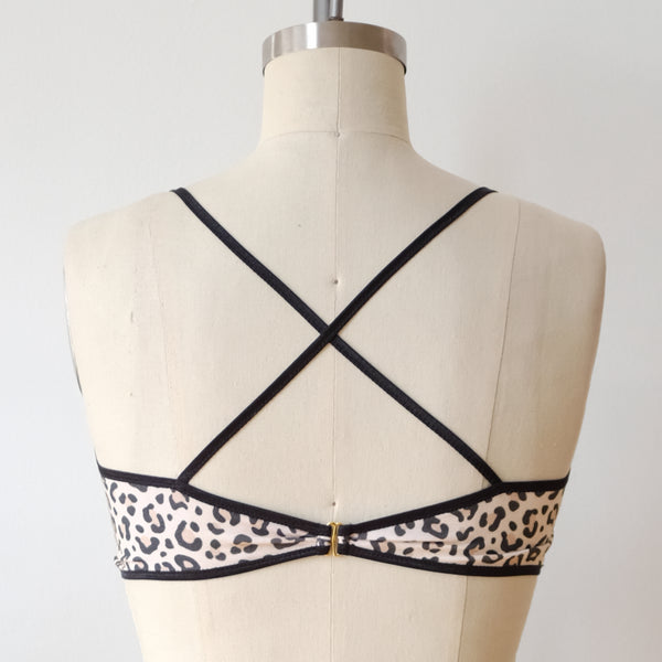 Leopard Wrap Bralette