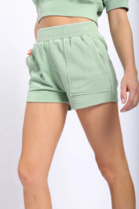 High Waist Lounge Shorts