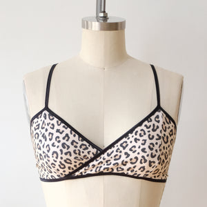 Leopard Wrap Bralette