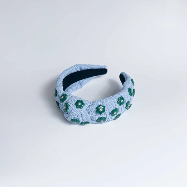 Enamel Flower Headband