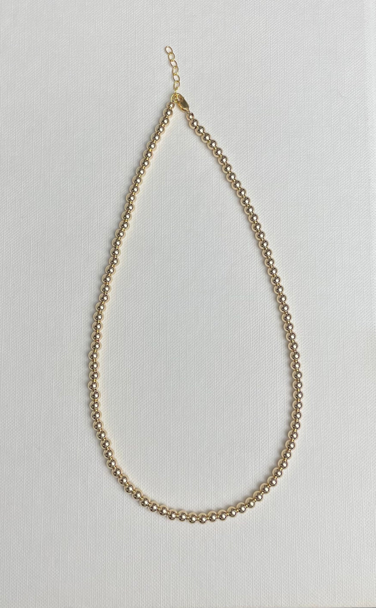 Gold Bead Choker